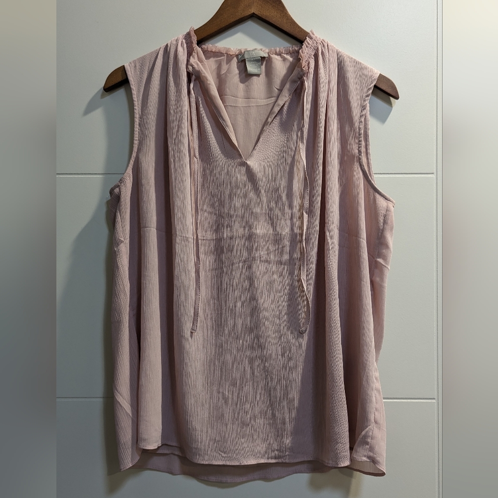 HM pink blouse in size Small